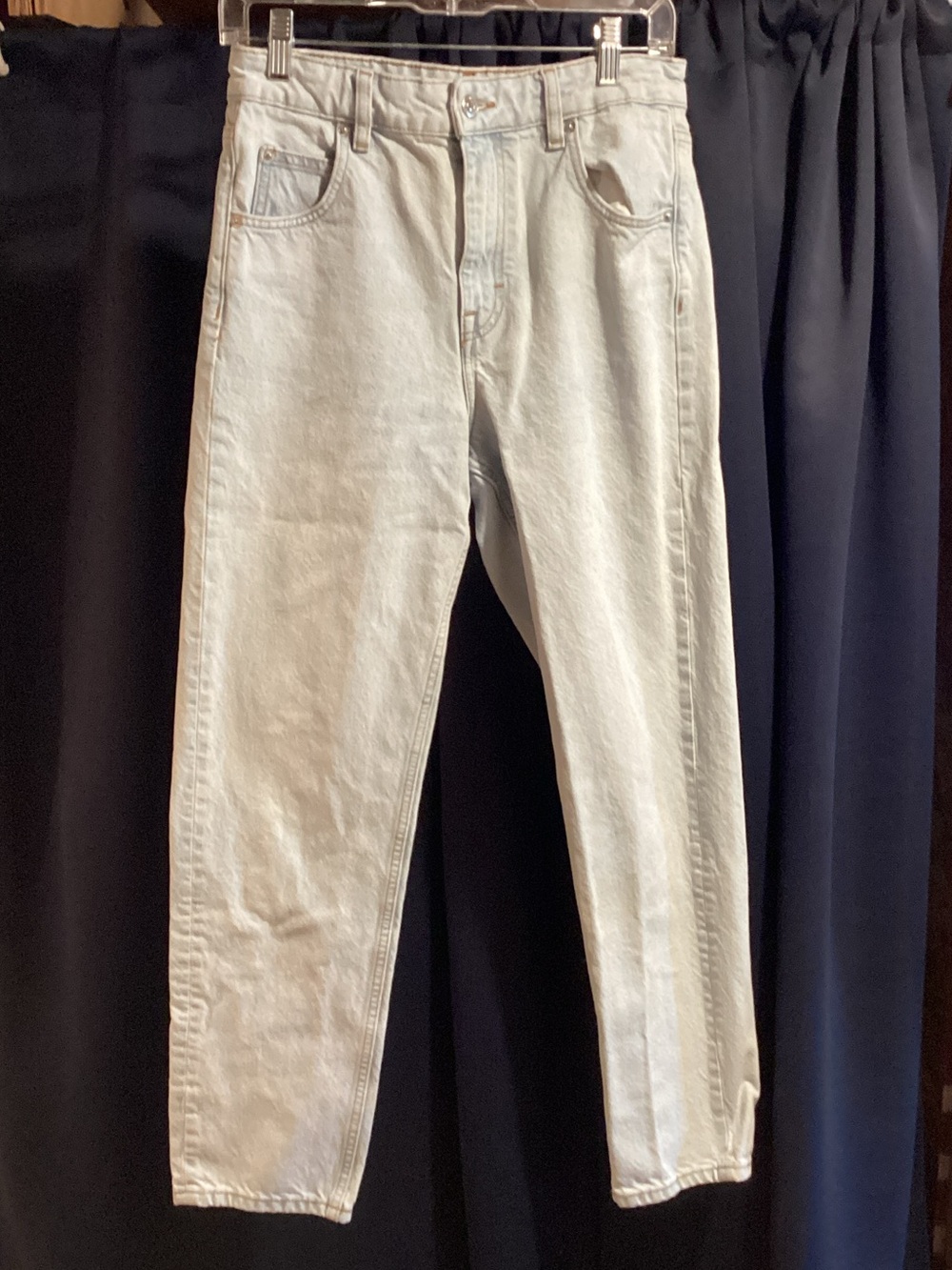Maje Women's Straight-Leg Jeans in light wash
